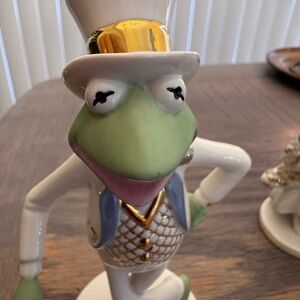 Lenox Kermit the Frog Figurine with Gold and Green Accents